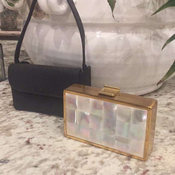 Elgin American (signed) carry all compact purse - Picture 4 of 8